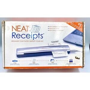 Neat Receipts Mobile Scanner and Digital Filing System for PC and Mac